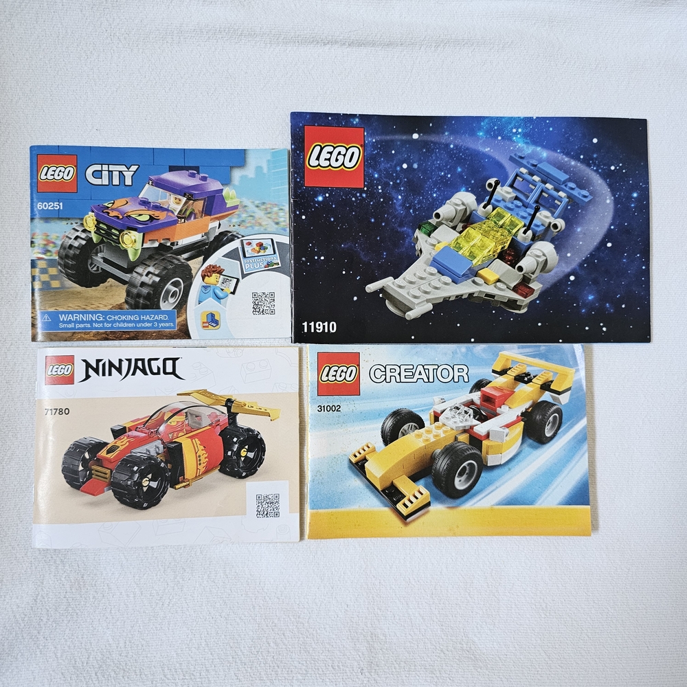 LEGO City Creator Ninjago Kai Monster Cruiser Race Car Instruction Manual Only